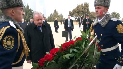 sehitlikler -  - TBMM Başkanı Mustafa Şentop Azerbaycan Ve Türk Şehitliklerini Ziyaret Etti  Videosu