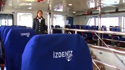 yolcu gemisi - '1881 Atatürk' Kamile Kaptan'a emanet - İZMİR  Videosu