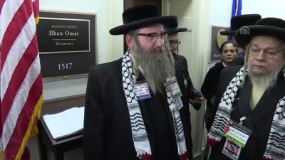 ABD'de Siyonizm karşıtı Yahudilerden Ilhan Omar'a destek ziyareti 