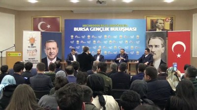 dirayet - Bilal Erdoğan: 'Kim '15 Temmuz geçti, bitti' derse aymazlık yapmış olur' - BURSA Videosu