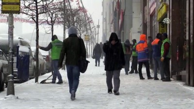 buz sarkitlari - Doğu Anadolu'da yoğun kar yağışı ve tipi - ERZURUM  Videosu