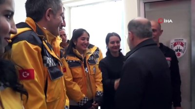 yeni ambulans -  Erzurum 112’ye 6 yeni ambulans  Videosu