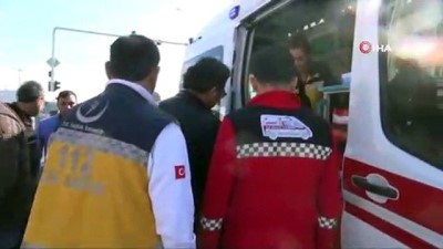 isik ihlali -  Polis aracı kaza yaptı: 4 yaralı Videosu