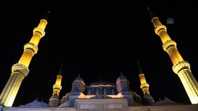 Selimiye Camisi'nde Regaip Kandili - EDİRNE