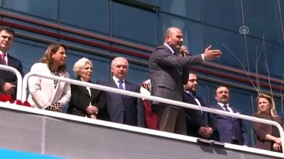 teror sorunu - Soylu, Büyükçekmece'de halka hitap etti - İSTANBUL Videosu