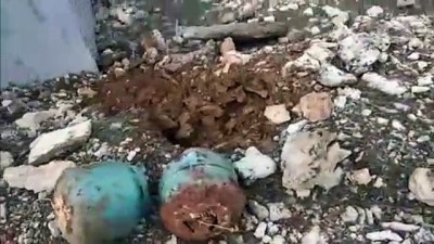 amonyum nitrat - Teröristler 3 noktada bağlantısı bulunan patlayıcı tuzaklamış - DİYARBAKIR  Videosu