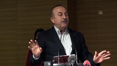 Bakan Çavuşoğlu: 'Antalya'nın batısına Kaş tarafına 2021'in sonu itibariyle 3.havaalanını tamamlamış olacağız' - ANTALYA 