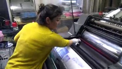 er kadin -  Bu matbaada çalışanların tamamı kadın  Videosu