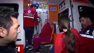 mahsur kaldi - Güngören'de 5 katlı binada yangın - İSTANBUL  Videosu