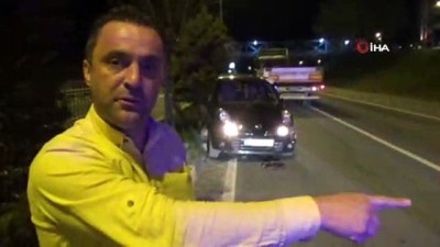 hatali sollama -  Hatalı sollama yapan tır otomobile çarptı Videosu