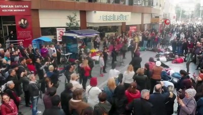 siyer -  İzmirli kadınlardan 8 Mart’a ‘flash mob’lu anma  Videosu