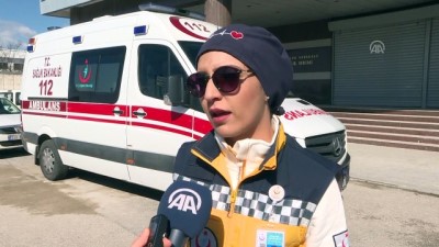 kadin sofor - Kadın ambulans şoförü yollara meydan okuyor - ANKARA  Videosu