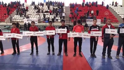 federasyon baskani - Türkiye Gençler Serbest Güreş Şampiyonası başladı Videosu