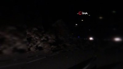 guzergah -  Kürtün-Gümüşhane karayolunda heyelan  Videosu