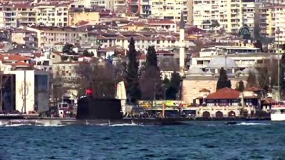 baros - Mavi Vatan 2019 Tatbikatı'nı tamamlayan gemiler, İstanbul Boğazı'ndan geçiyor (2) - İSTANBUL  Videosu