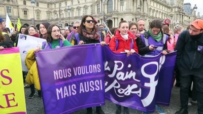 nato -  - Sarı Yelekliler Bu Kez Kadınlar İçin Yürüdü Videosu