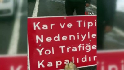 kar yiginlari -  Sürücülerin yol tepkisi  Videosu