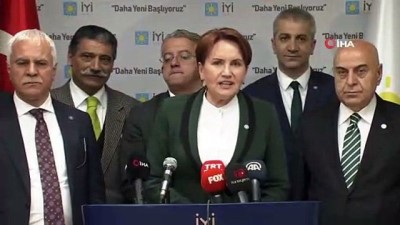 il genel meclisi -  İYİ Parti Genel Başkanı Akşener: “Millet İttifakı, milletin duygularına tercüman olarak, başarılı bir sonuç aldı”  Videosu