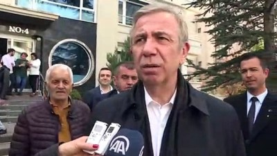 Mansur Yavaş: 'Ankara, İstanbul ve ülkemiz için hayırlı olsun' - ANKARA