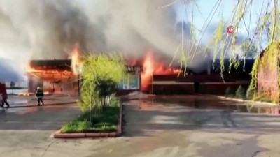  Balık restoranı alev alev yandı, 3 Milyon TL hasar oluştu