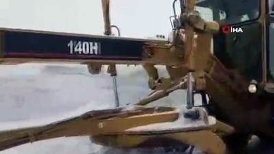 kar temizleme -  Nisan ayında karla mücadele Videosu