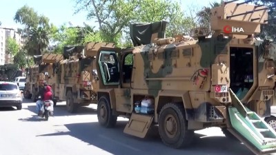 cephanelik -  Sınıra komando ve zırhlı araç sevkiyatı Videosu