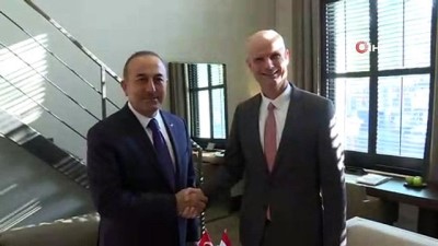  - Bakan Çavuşoğlu, Hollandalı Mevkidaşı Blok İle Heyetlerarası Görüşme Yaptı 