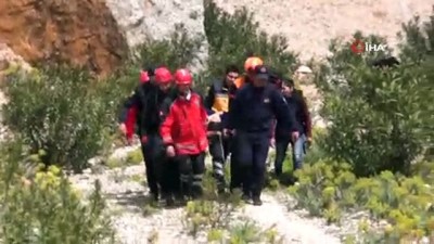 keci -  Uçuruma düşen çoban kadını çalılar kurtardı  Videosu