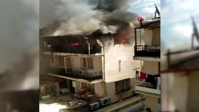 isabey -  Yatağa bağımlı adam, evinde çıkan yangında öldü  Videosu