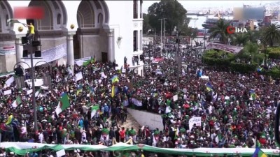 devlet baskanligi secimi -  - Cezayir’de Protestolar Sürüyor Videosu