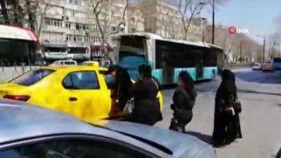  İstanbul’da taksiciler ile müşteriler arasında “kısa mesafe” pazarlığı kamerada 