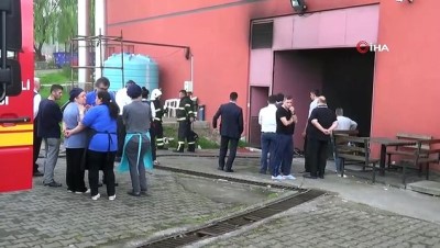 kazan dairesi -  Otelin kazan dairesindeki yangın kısa süreli paniğe yol açtı  Videosu