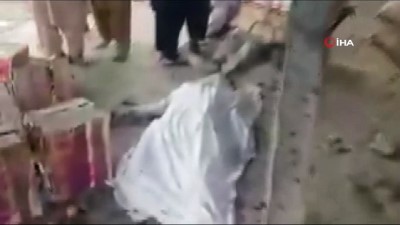 kordon - Pakistan'da Pazar Yerinde Patlama: 16 Ölü  Videosu