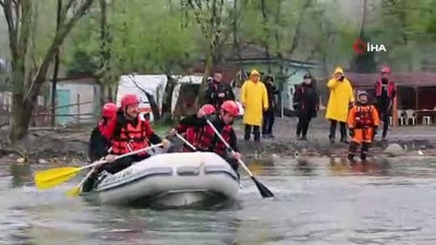 kurtarma tatbikati -  Sapanca Gölünde AFAD'dan gerçeğini aratmayan kurtarma tatbikatı  Videosu