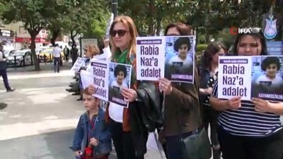  Giresun'daki evinde ölü bulunan Rabia Naz için Manisa'da eylem