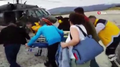 9 aylik bebek -  9 aylık bebeğin imdadına askeri helikopter yetişti Videosu