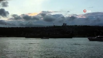 troy -  ABD savaş gemisi İstanbul Boğazı’ndan geçti Videosu