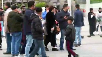  Taksim’de dilencilik yapan çocuklara operasyon:5 gözaltı 