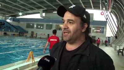Milli yüzücüler şampiyonaya Kayseri’de hazırlanıyor 