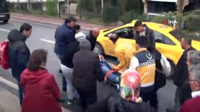  İstanbul’da genç kıza çarpan taksici başından bir an olsun ayrılmadı 