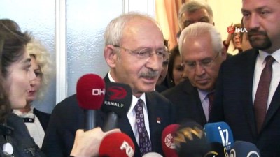  Kılıçdaroğlu, İzmir ve ilçe belediye başkanlarını kabul etti 