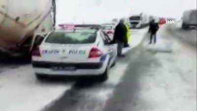 hava sicakligi -  Kar yağışı ve buzlanma, Kop ile Sakaltutan’da ulaşımı aksattı  Videosu