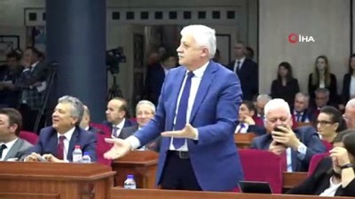 divan baskanligi - CHP'liler belediye meclisinde olay çıkardı Videosu