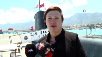 kabil -  - TCG Sakarya Denizaltısı Kktc'de  Videosu