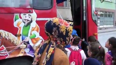 eziler -  İlkokul öğrencilerine turist otobüsü ile şehir tanıtımı  Videosu