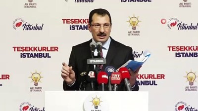  AK Parti Genel Başkan Yardımcısı Yavuz basın açıklaması yaptı
