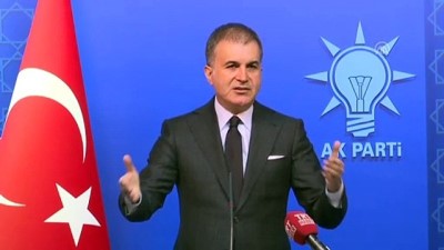 AK Parti Sözcüsü Çelik: ''(İstanbul'da seçim sonuçlarına itiraz) Herkes rahat olsun, herkes sakin olsun'' - ANKARA