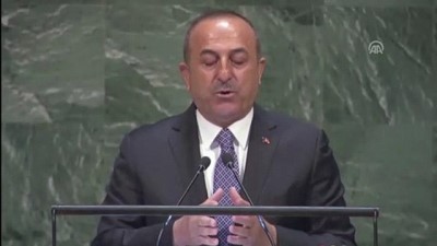 Çavuşoğlu: 'Küresel bir seferberlik ilan edilmelidir' - NEW YORK