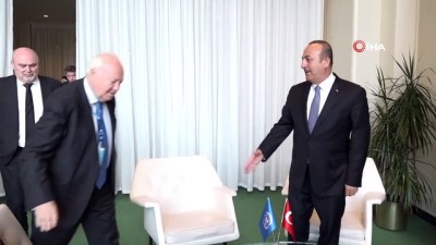  - Dışişleri Bakanı Çavuşoğlu, Medeniyetler İttifakı Yüksek Temsilcisi Moratinos’la Görüştü