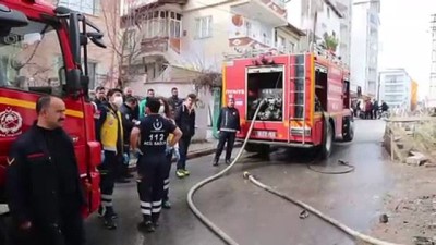 Sivas'ta yangın: 4 yaralı